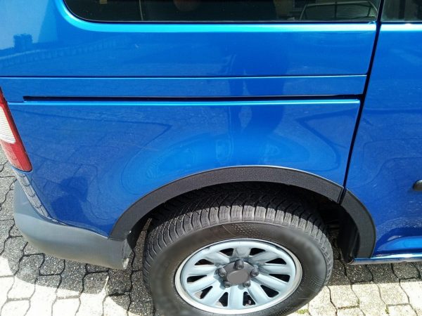 vw caddy 658 black blue rear