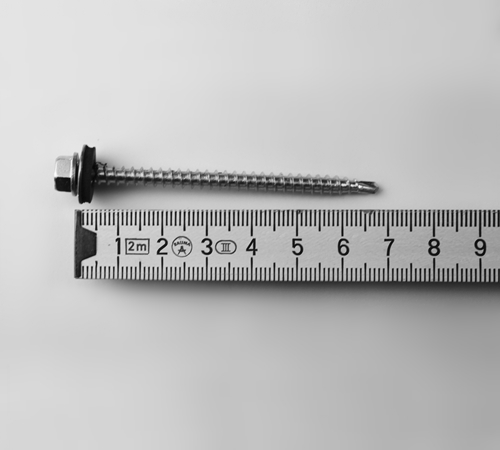 Trapezblech Schrauben Mit Dichtscheibe Selbstbohrend ø4,8x100mm Bohrschrauben Für Holzkonstruktion